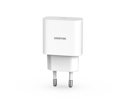 Unisynk Usb-c Slim -seinälaturi 20w Valkoinen