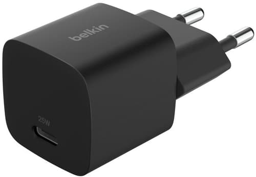 Belkin 25w Usb Pd Compact Wall Charger Svart