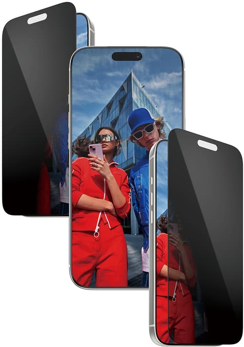 PanzerGlass 2-Way Privacy Screen Protector iPhone 17 Pro Max | Ultra-Wide Fit w. EasyAligner