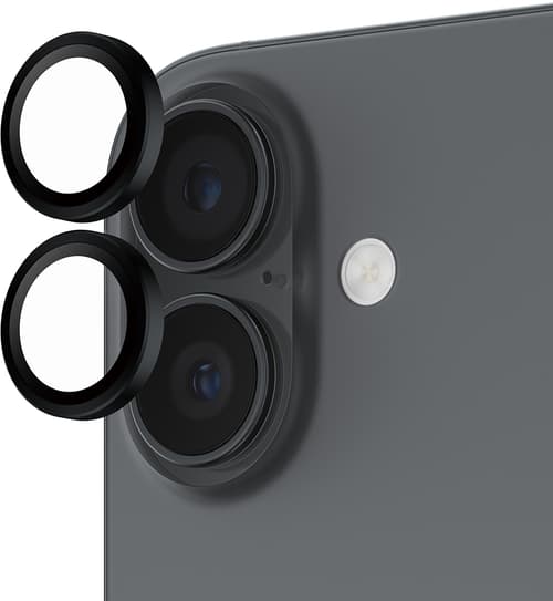 Panzerglass Hoops Black Lens Protector Iphone 16, Iphone 16 Plus, Iphone 17