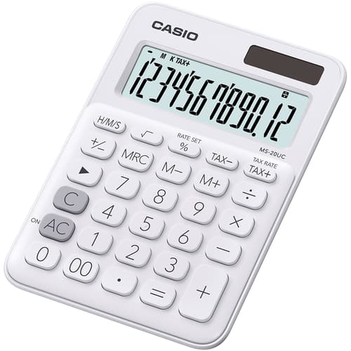 Casio Laskin Ms-20uc Valkoinen