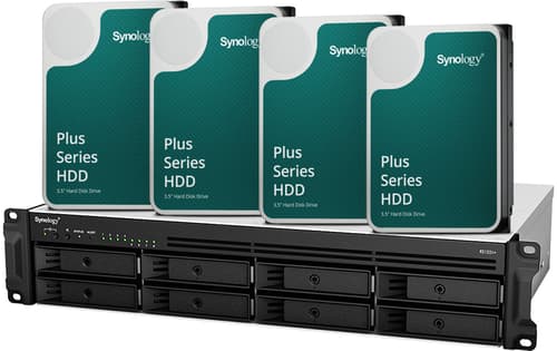 Synology Rs1221+ With 4 Pre-installed 4tb Drives (16tb)