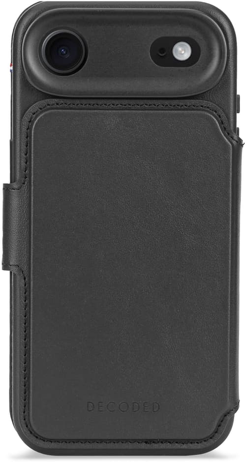 Decoded Leather Detachable Wallet Iphone Air Musta
