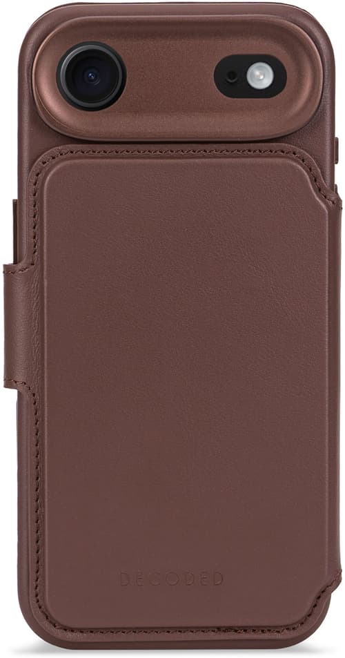 Decoded Leather Detachable Wallet Iphone Air Ruskea