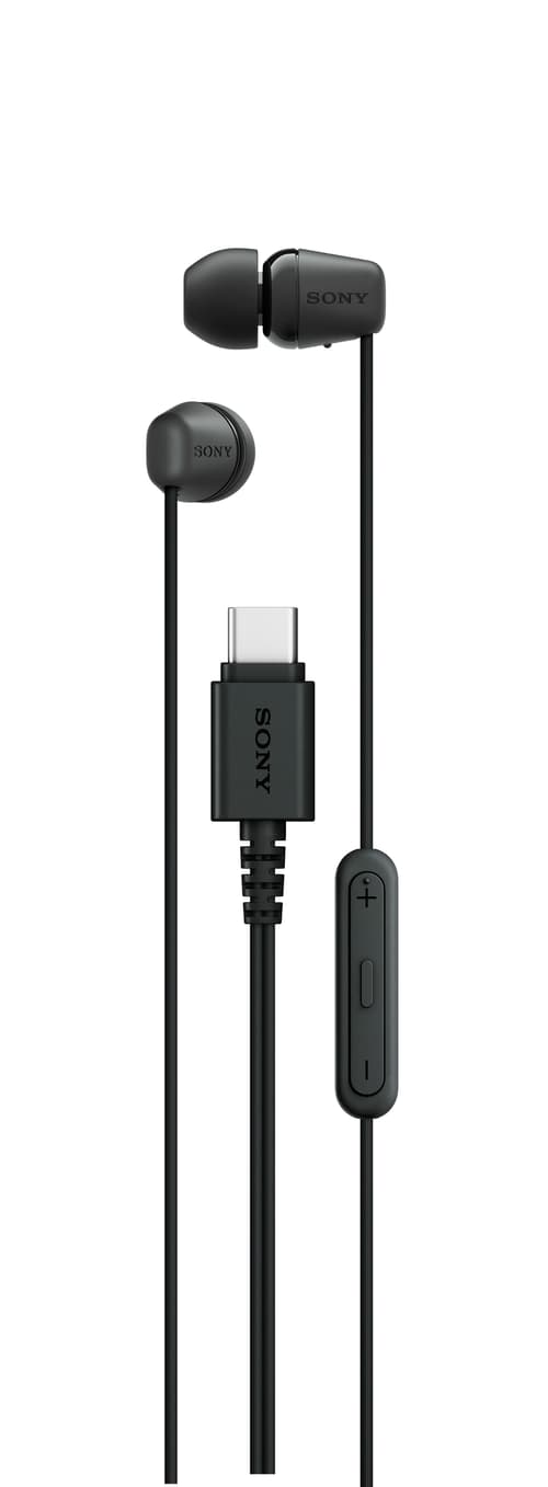 Sony Ier‑ex15c Stereo Usb-c Musta