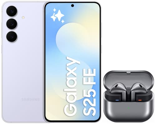 Samsung Galaxy S25 Fe 128gb Blå + Galaxy Buds3