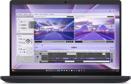 Dell Pro Max 16 Intel Core Ultra 7 64gb 1000gb Rtx Pro 1000 Bw 16 tommer billede