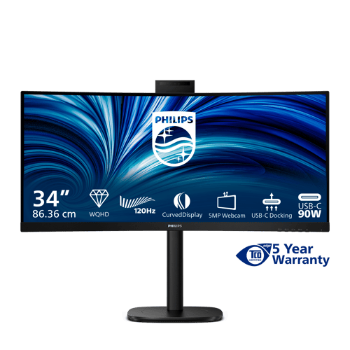 Philips 34b2u3600ch 34"" 3440 × 1440pixels Va 21:9 120hz