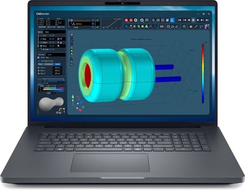 Dell Pro Max Plus 18 Intel Core Ultra 7 32gb 1000gb Rtx Pro 3000 18 tommer billede