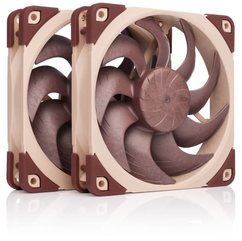 Noctua NF-A12x25 G2 PWM Sx2-PP - Kabinet køler - 120mm - Brun - 22 dBA