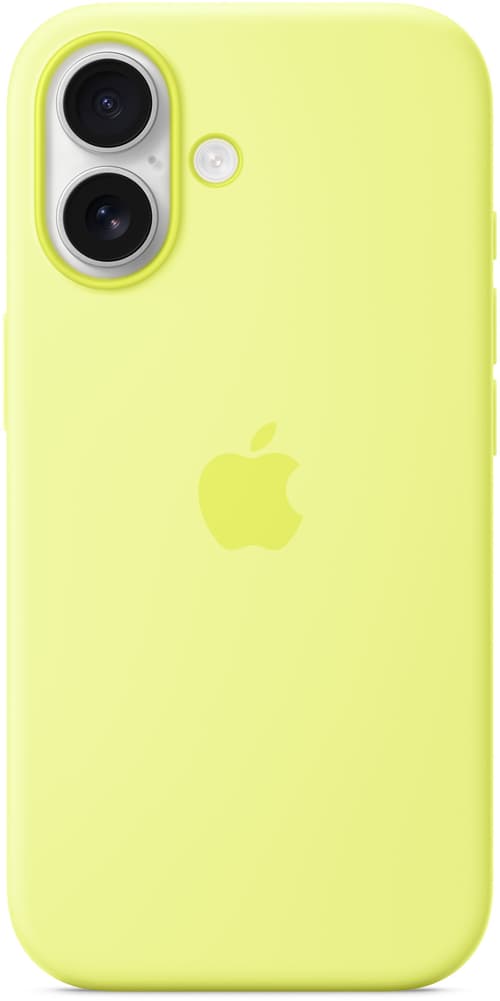 Apple Silicone Case With Magsafe Iphone 17 Gult