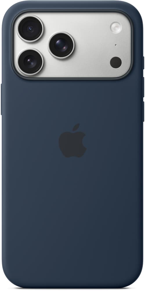 Apple Silicone Case With Magsafe Iphone 17 Pro Max Mørkeblå