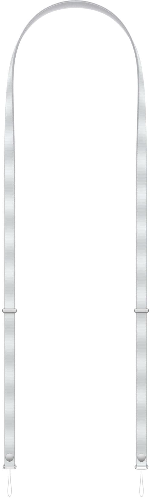 Apple Crossbody Strap Lys Grå billede