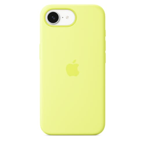 Apple Silicone Case Iphone 16e Gul billede