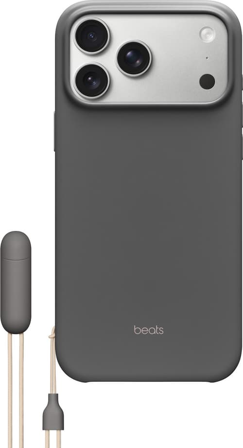 Apple Beats Kickstand Case With Magsafe And Camera Control Iphone 17 Pro Max Graniitti, Harmaa