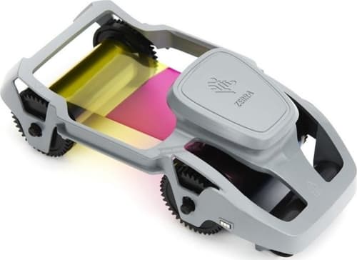 Zebra 800300-250em Printerbånd 200 Sider Blå, Magenta, Gul billede