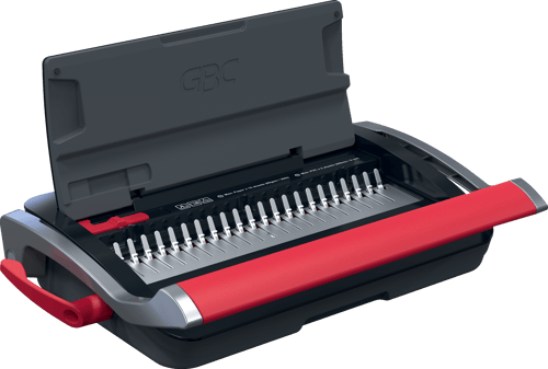 GBC CombBind® CB15 manuel indbindingsmaskine, kapacitet 165 ark Sort
