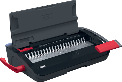 GBC CombBind® CB12 manuel indbindingsmaskine Sort