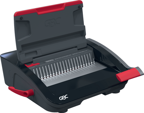 GBC CombBind® CB20 manuel indbindingsmaskine, kapacitet 240 A4-ark Sort