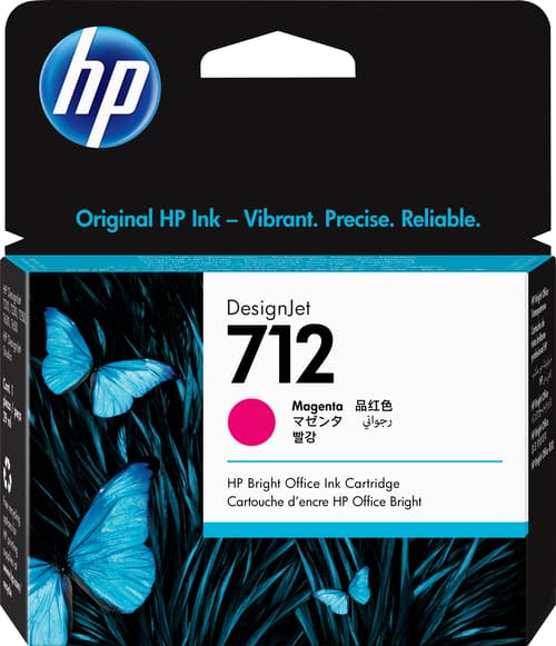 Hp Blæk Magenta 712 29ml