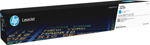 Hp Toner Cyan 225a 40k billede