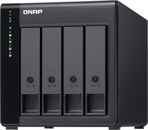 QNAP TL-D400S 4-Bay High-performance desktop SATA 6Gbps JBOD storage enclosure + QXP PCIe card