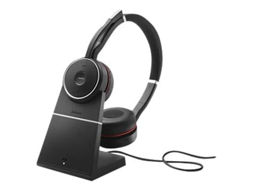 Jabra Evolve 75 Charging Stand Sort billede