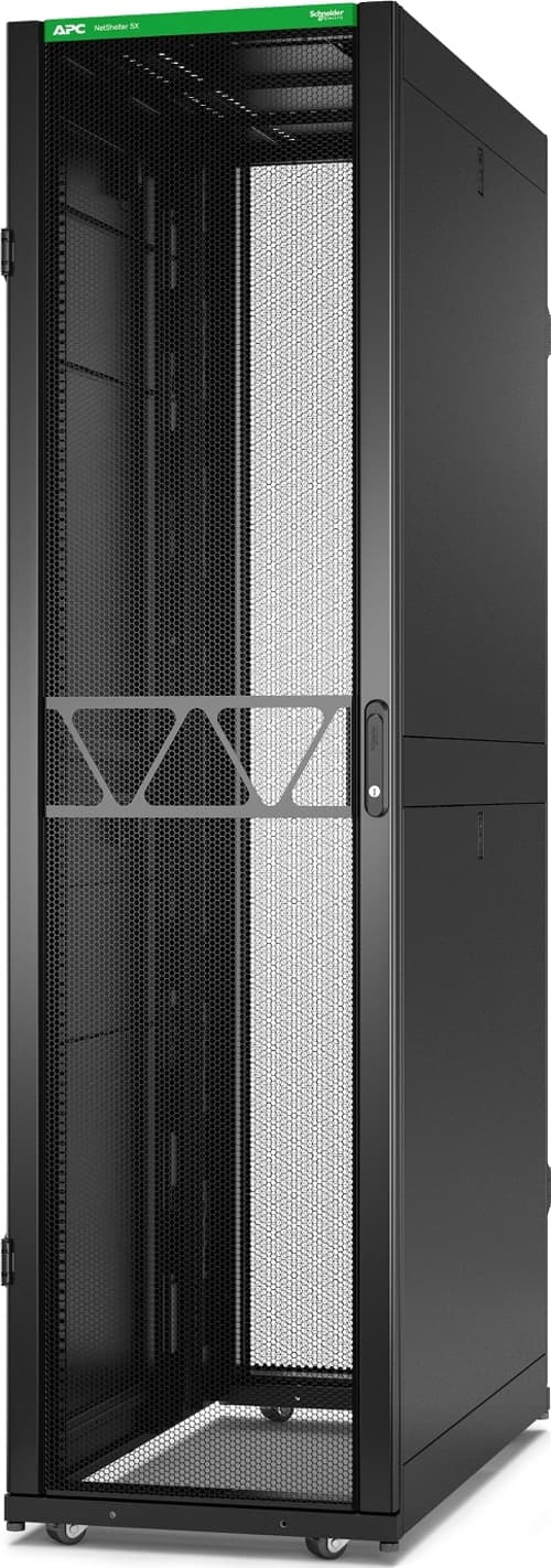Apc Netshelter Sx Gen 2 19 tommer 48u 600x1200mm Incl Sides Black
