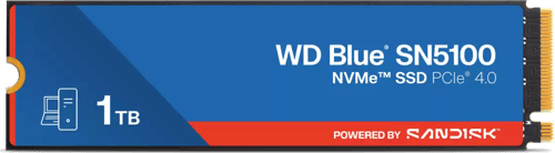 WD Blue SN5100 - SSD - 1 TB - intern - M.2 2280 - PCIe 4.0 (NVMe)