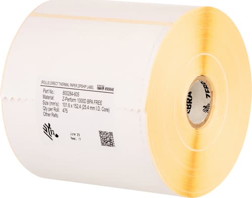 Zebra Etiketter Z-perform 1000t 51x25mm 12-pack