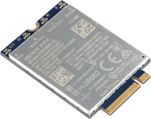 Lenovo Thinkpad Quectel Em160r-gl 4g Lte-a Cat 16 M.2 Wwan Module For X1 Carbon Gen12/p16v Gen2 billede