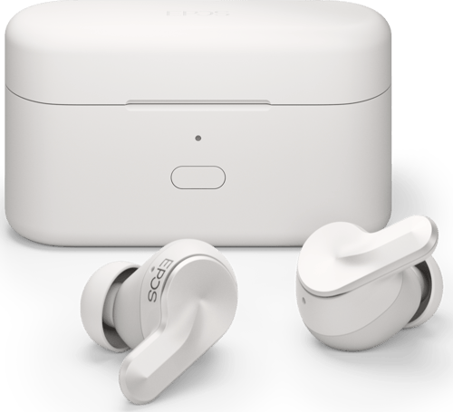 EPOS ADAPT E1 - Ægte trådløse øretelefoner med mik. - i øret - Bluetooth - aktiv støjfjerning - USB-C - nordisk hvid - Zoom Certified, Certified for Microsoft Teams, Cisco Webex Certified, MFi Certified, Google Meet Certified, Google Fast Pair Certified