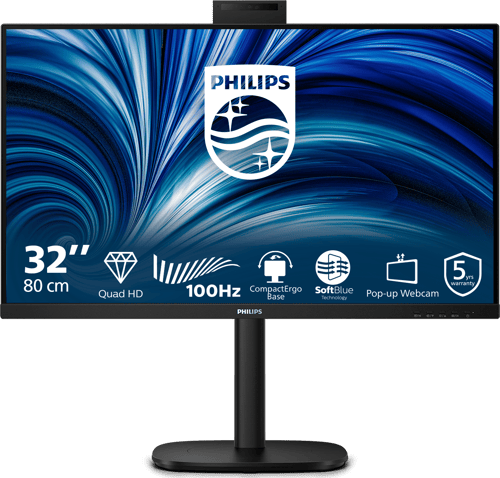 Philips 32b2u3601h 31.5"" 2560 × 1440pixels Ips 16:9 100hz