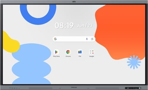 Samsung Wafx-p 75 tommer Interactive Android Display Mørk Blå-grå, Sort billede