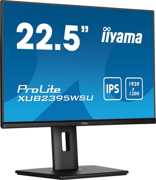 Iiyama Prolite Xub2395wsu-b5 22.5"" Ete Ips Wuxga 16:10 22.5"" 1920 × 1200pixels Ips 16:10