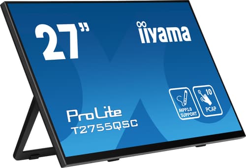 Iiyama Prolite T2755qsc-b1 27"" Ips Wqhd Pcap Usb Svart 27"" 2560 × 1440pixels Ips 16:9 75hz