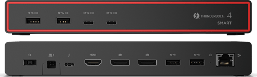 Lenovo Thinkpad Thunderbolt 4 Smart Dock G2 7500 Thunderbolt 4 billede