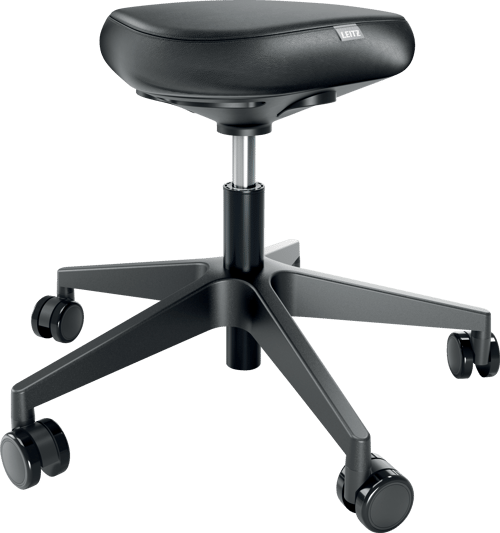 Leitz Ergo Arbejdsstol Med Hjul Og Komfortsæde billede