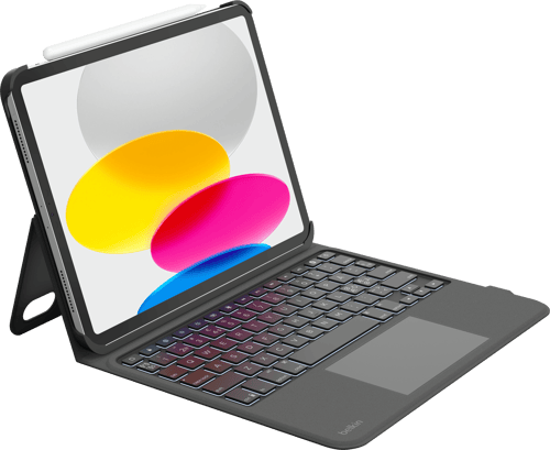 Belkin Everyday Cradle Keyboard Folio Pad Ipad 10th Gen, Ipad 11th Gen