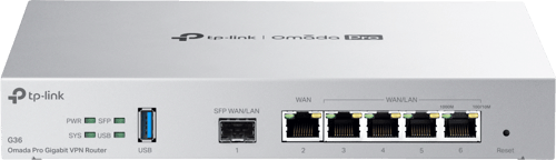Tp-link Omada Pro G36 Kabelansluten Router Gigabit Ethernet Grå