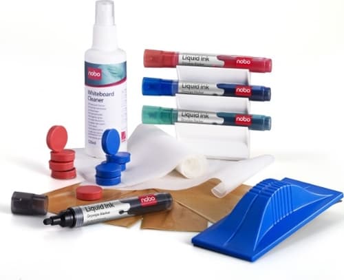 Whiteboard Startkit Nobo - tilbehørssæt