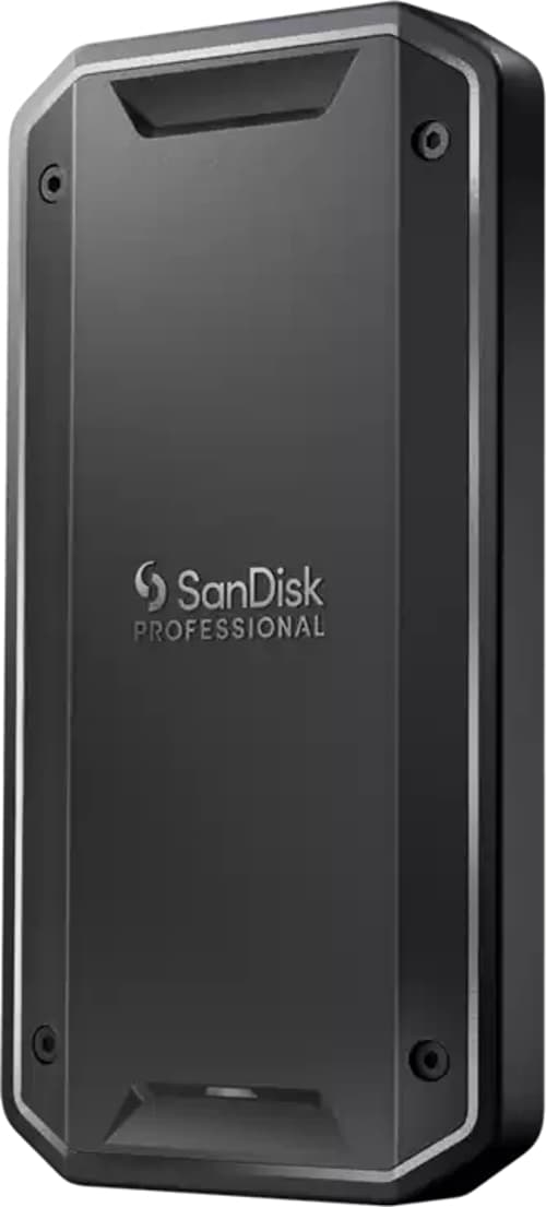 Sandisk Pro-g40 Thunderbolt-teknologi 4 Tb Usb Type-c 3.2 Gen 2 (3.1 Gen 2) Sort Usb-c Sort