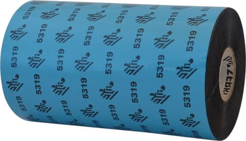 Zebra Ribbon 5319 Wax 33mm 74m 12-pack