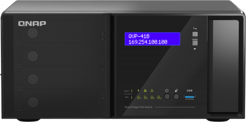 Qnap Qvp-41b-8g-p Verkkovideotallennin Musta
