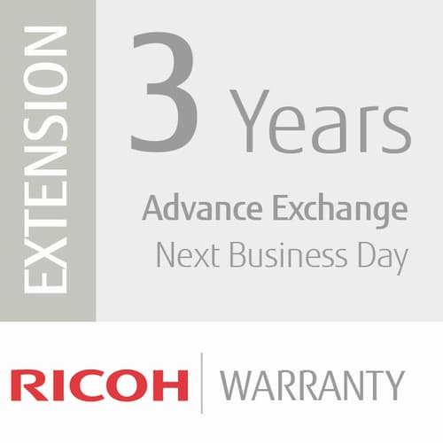 Ricoh 3-års Garantiudvidelse Til Arbejdsgruppescanner