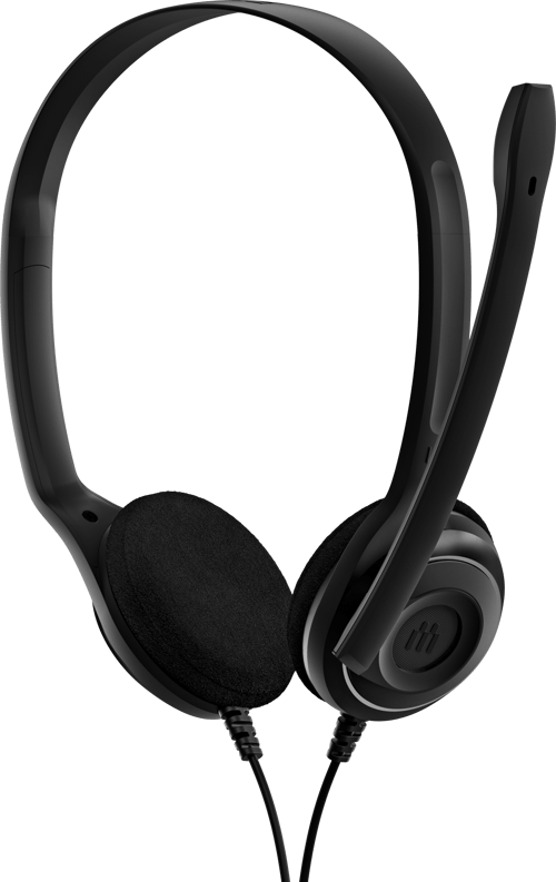 EPOS PC 8 USB - Headset - på øret - kablet - USB-A - sort