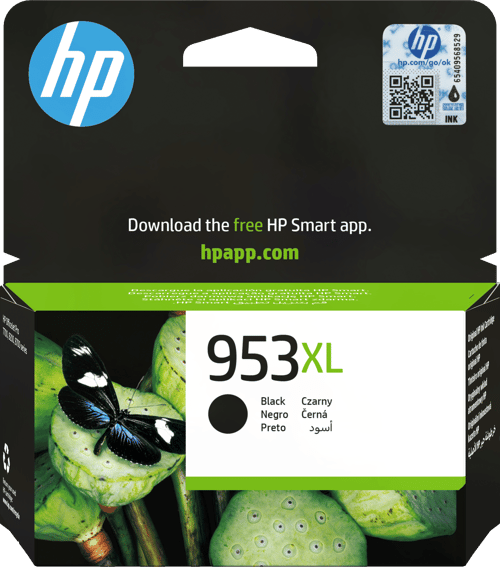 Hp Blæk Sort 953xl - Officejet Pro 8710/8720/8730/8740
