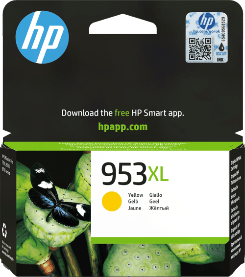 Hp Blæk Gul 953xl - Officejet Pro 8710/8720/8730/8740