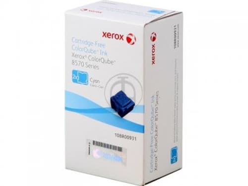 Xerox Blæk Solid 2x Cyan 2,2k - Cq 8570