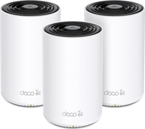 TP-Link Deco XE75 (3-PACK) AXE5400 Tri-Band Mesh - Wireless router 802.11a/b/g/n/ac/ax (Wi-Fi 6E)